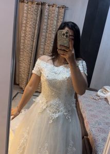 beautiful embellished bridal gown 🎀🧚🏻‍♀️🦋