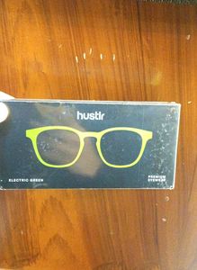 Hustlr Electric Green Glasses