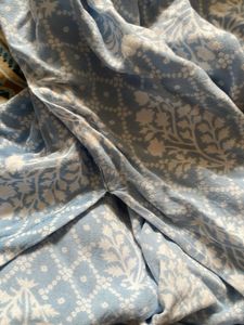 Light Blue Printed Kurta