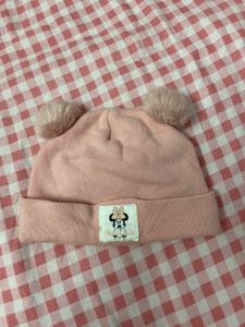 Pink Minnie Mouse Pom Bean