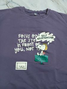 Cute Snoopy Graphic T-Shirt