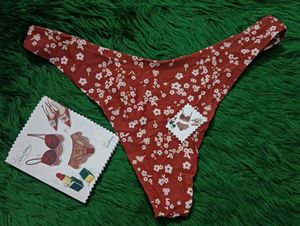 Floral Print 🎁🆕Thong Panty