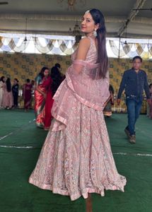 Stunning Pink Bridal Lehenga