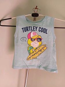 Cute 'Turtley Cool' Kids Outfit