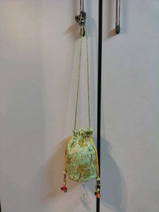 Embroidered Potli Bag