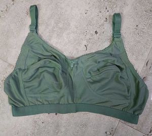 Comfortable Green Bra