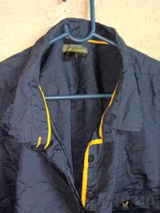 Oversized Classic Navy Blue Shirt