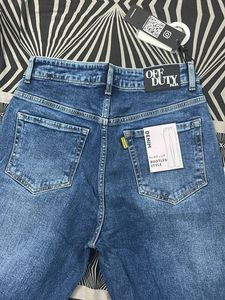 Flared Blue Denim Jeans