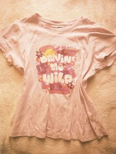 Cute Pink Graphic T-Shirt