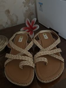 Stylish Braided Flat Sandals