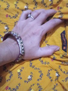 Yellow Floral Kurta Set