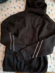Lee Cooper Men's Black Zip-Up Hoodie
