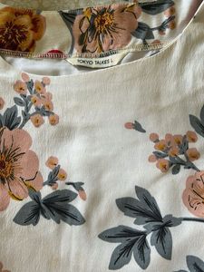 Beautiful Floral Print Dress