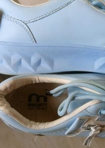 Light Blue 'Best Class' Sneakers Shoes