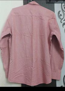 Men's Pink Patterned Dress Shirt