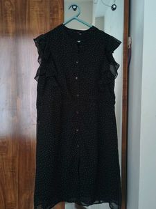Chic Polka Dot Ruffled dress