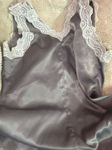 Satin &amp; Lace Nightgown
