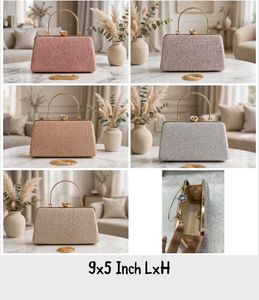 Elegant Pink Evening Clutch Bag