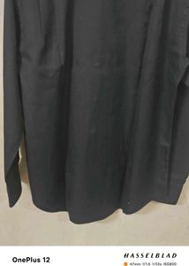 ITALIAN Black Long Sleeve Button-Down Shirt