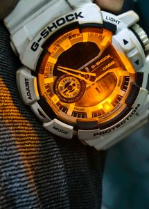 G-Shock White &amp; Black Watch Vintage