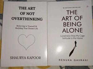 The Art of Not Overthinking & Being Alone Books