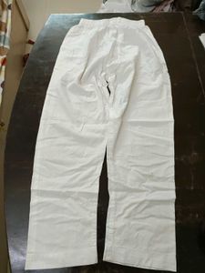 Classic White Pajama Pants
