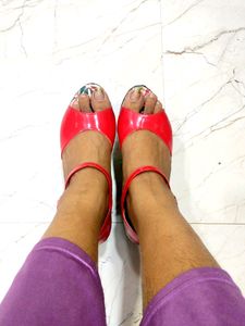 💥30₹ Off Multicolour Party Wear Wedges