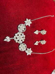 Branded American Diamond Necklace New With Tag😍