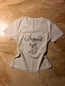 Cute Cat "Sweet" T-Shirt