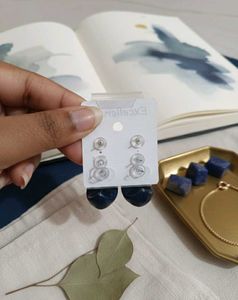 Elegant Pearl Drop Earrings Set ✨🤍