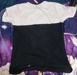 DENIM Color Block T-Shirt