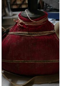 Handcrafted antique Red Dhokra Decorative Item