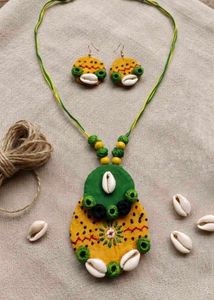 Handmade Terracotta Jewellery Set