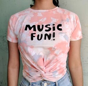 Tie-Dye Music Fun Top