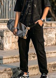 Black cargo Streetwear PJs – Baggy