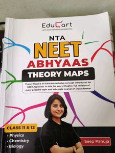 EduCart NEET Abhyaas Theory Maps Book