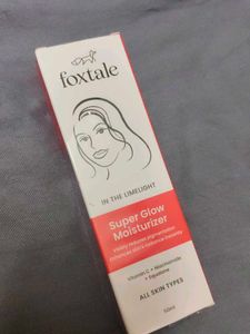 Foxtale's moisturizer