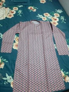 Printed Cotton Men's Kurta 36