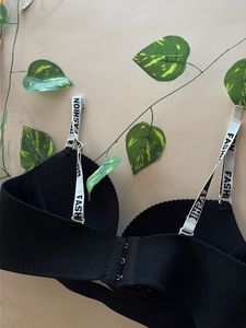 Black Padded Bra with Fashion Straps