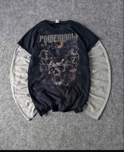 Powerwolf Skull Graphic T-Shirt
