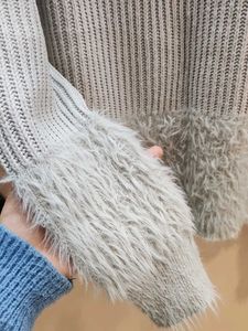 Grey Cover Story Sweater