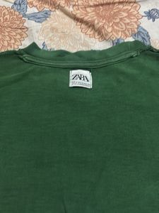 Green Zara T-Shirt