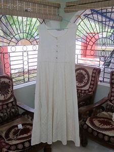 Elegant White Lace Kurta