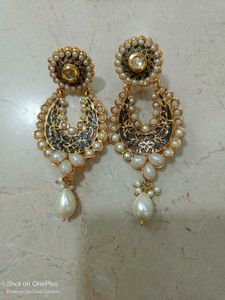 Elegant Pearl Drop Earrings