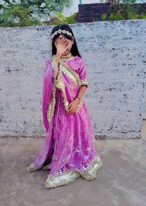 Elegant Lavender Lehenga Choli Set 22 kali poshak