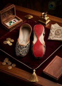 Embroidered Juttis - Ethnic Footwear