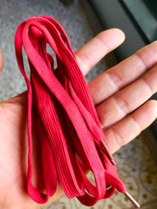 Blood Red Shoelaces 45"