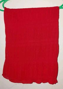 Vibrant Red Dupatta