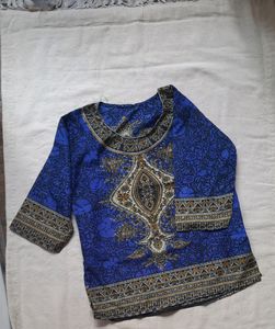 Printed Boho Top