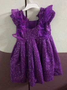 Sparkling Purple Dress